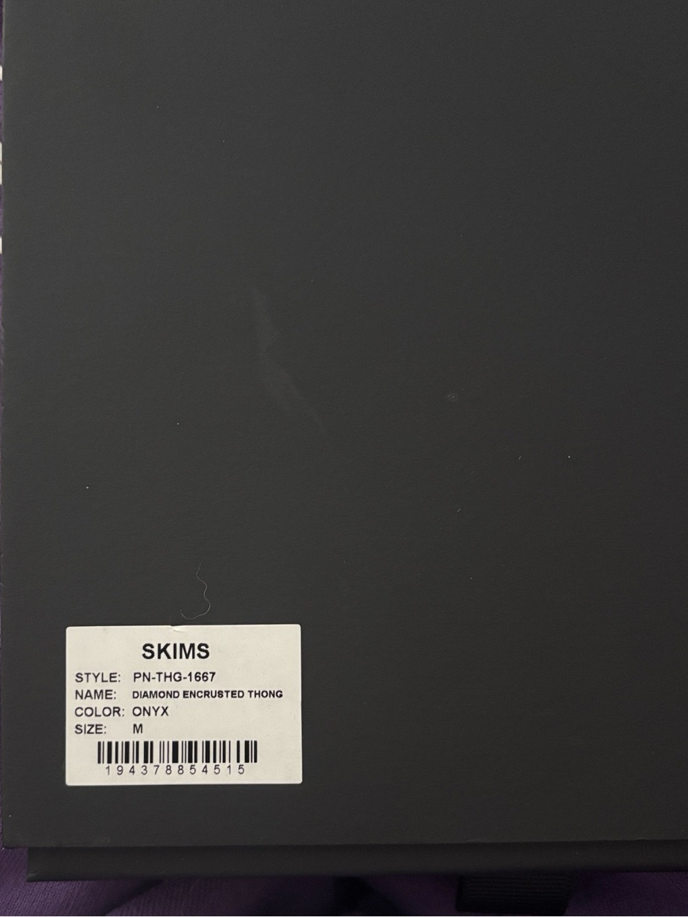 NWT SKIMS “Diamond Encrusted” Limited Edition Swarovski Crystal Bikini W/Box - Picture 7 of 11